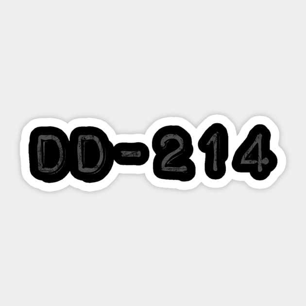 DD-214 Sticker by FlySquareWare